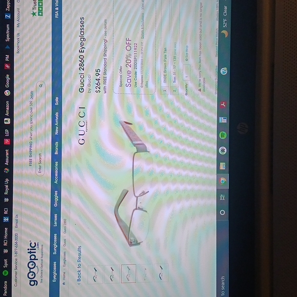 Gucci Eyewear Frame - Picture 15 of 15
